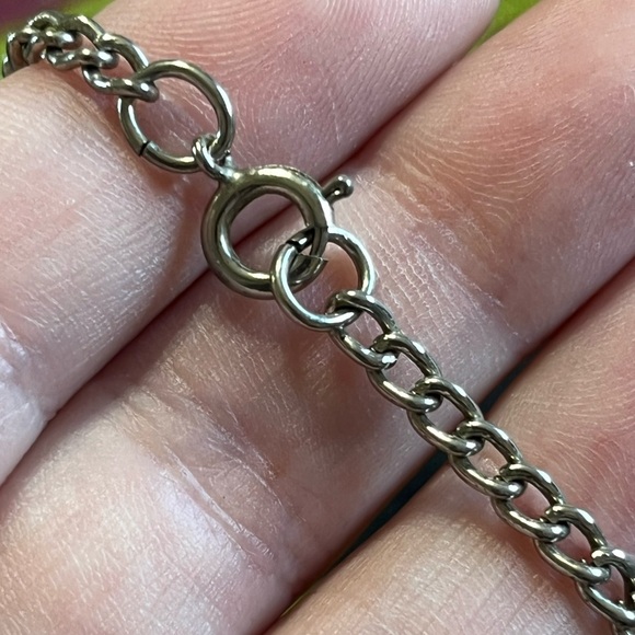 VTG Giovanni Signed Seagull Bird Silver Tone Metal Costume Jewelry Necklace - Picture 8 of 8